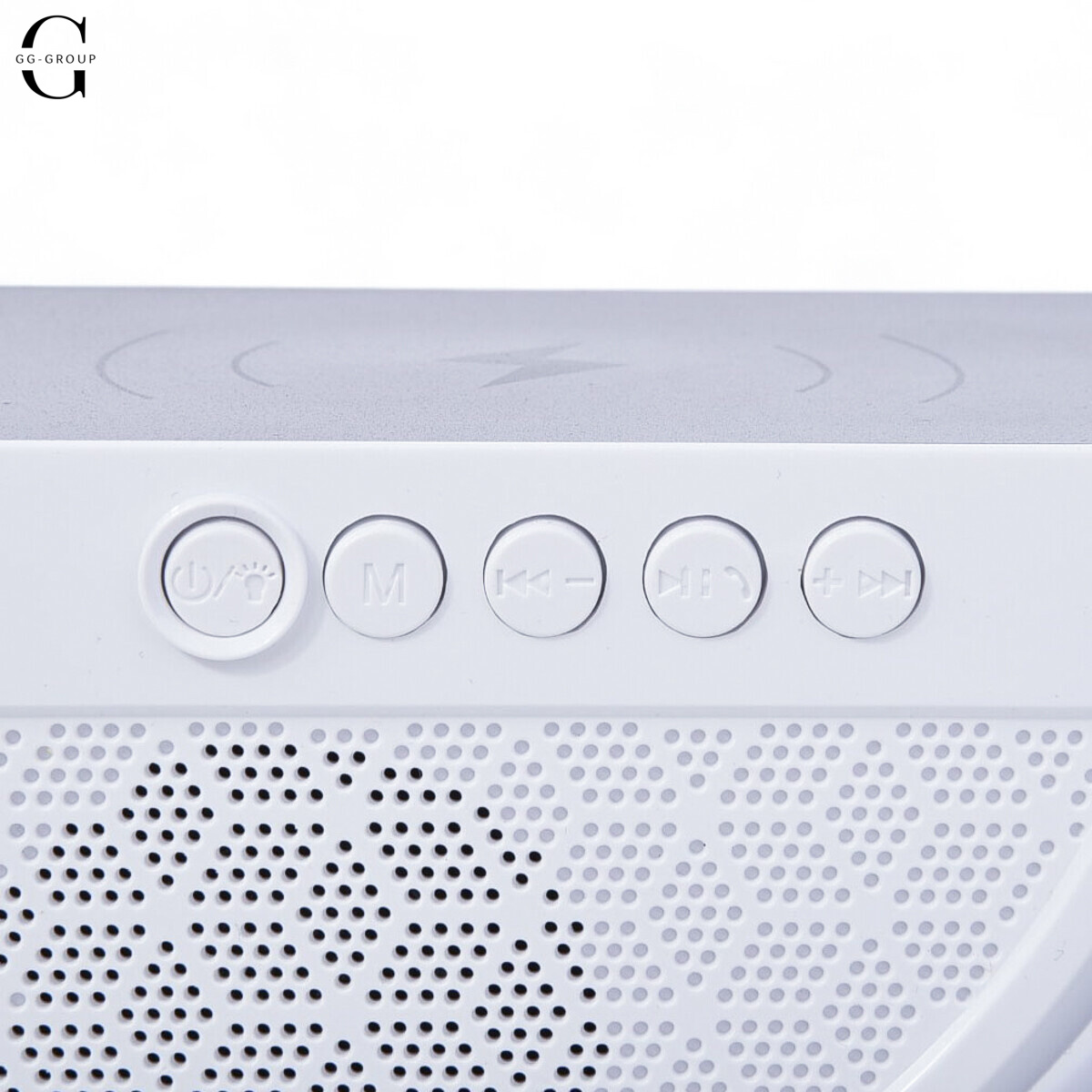 Ночник Smart Light Sound Machine с беспроводной зарядкой и Bluetooth колонкой 